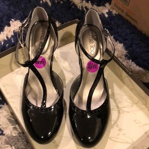 New patent leather heels